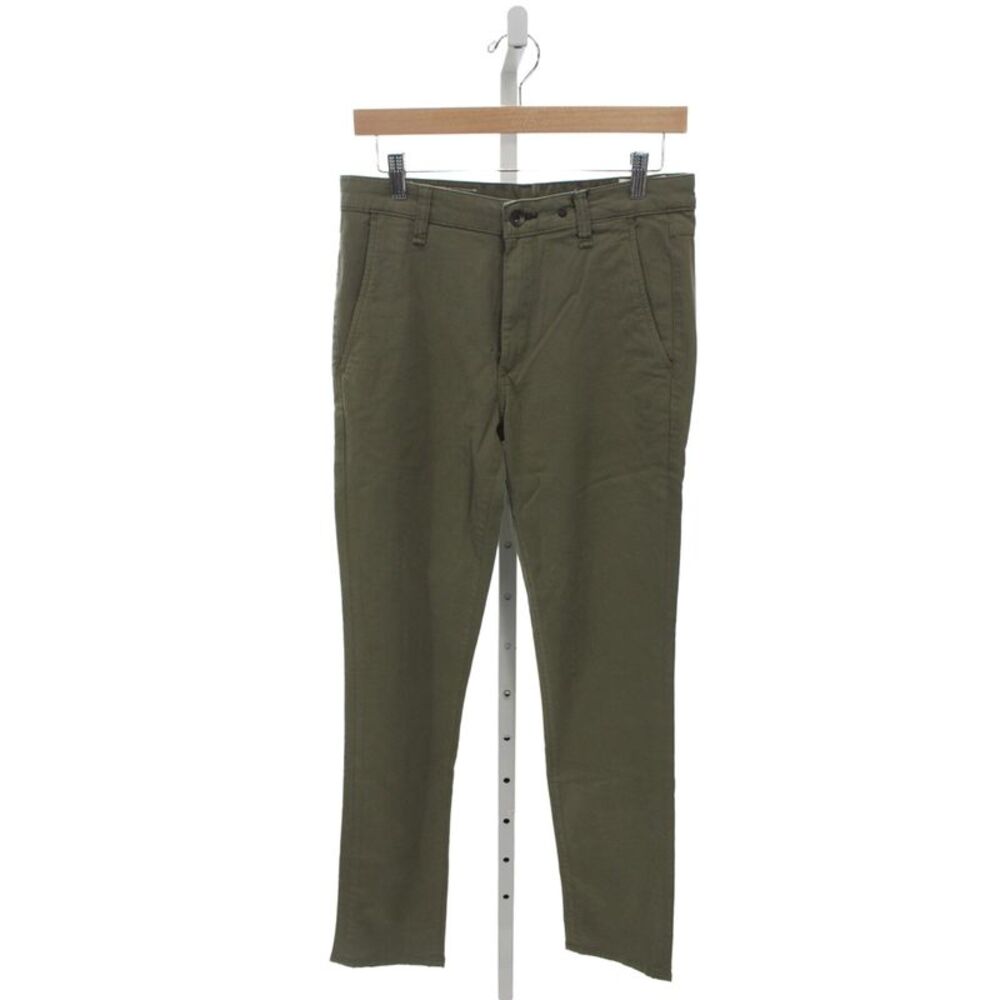 Rag & Bone Mens Chino Pants Green Cotton Military Size 29